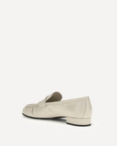 Leather Loafers - CREAM | Base Blu
