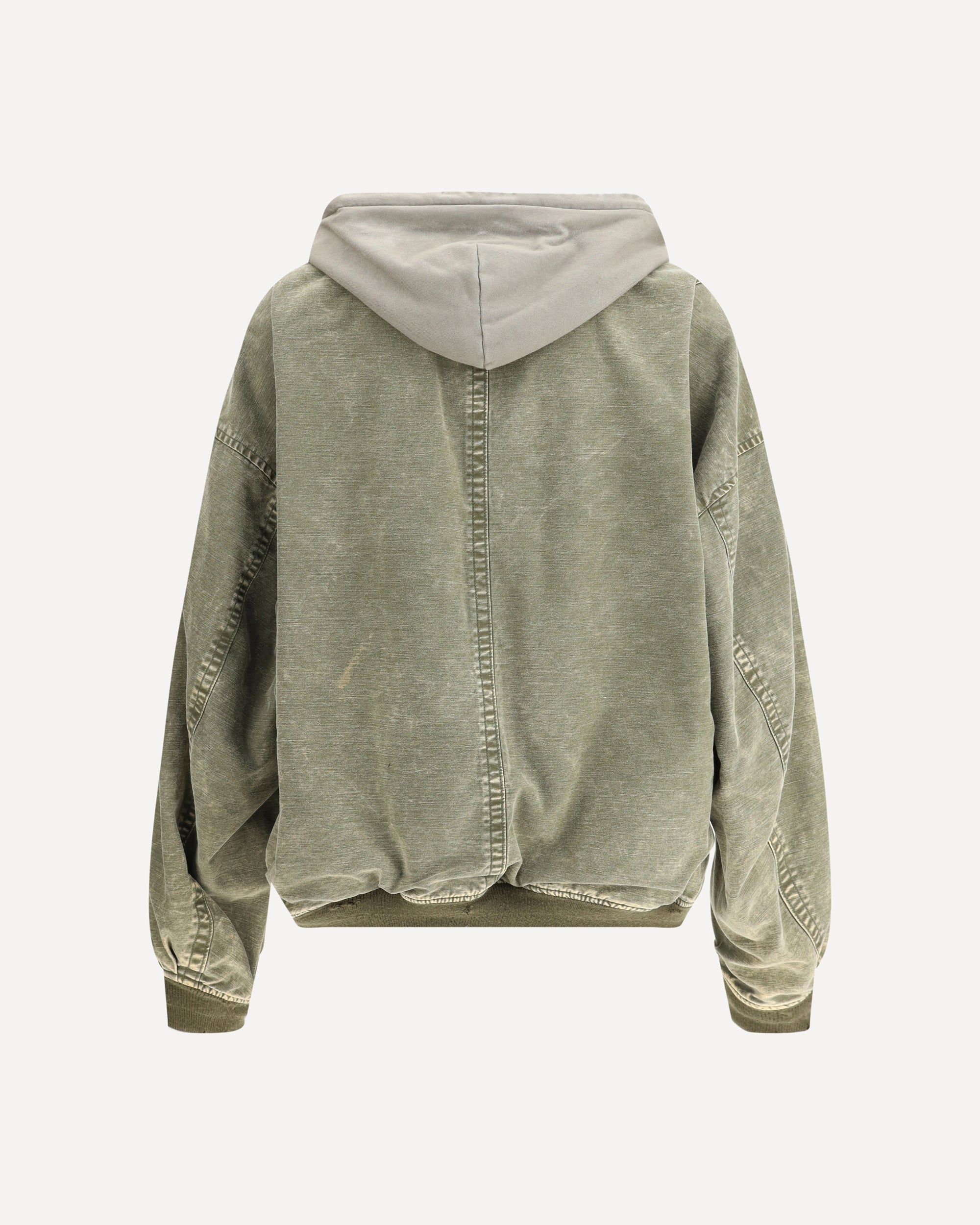 MAISON MIHARA YASUHIRO Hooded Jacket GREEN | Base Blu