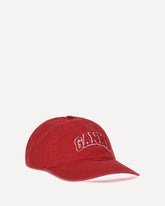 Logo Baseball Cap - RED | Base Blu