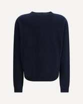 Cashmere serafino Sweater - BLUE | Base Blu