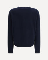 Maglione serafino in cashmere - BLU | Base Blu