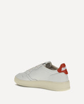 Sneakers in pelle - BIANCO | Base Blu