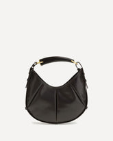 Small leather Mombasa Handbag - BROWN | Base Blu