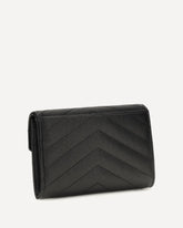 Portafogli Envelope Cassandre piccolo - NERO | Base Blu