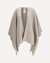 Poncho in lana e set - GRIGIO | Base Blu