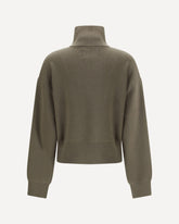 Cardigan con zip n°385 Xtra Cute - VERDE | Base Blu