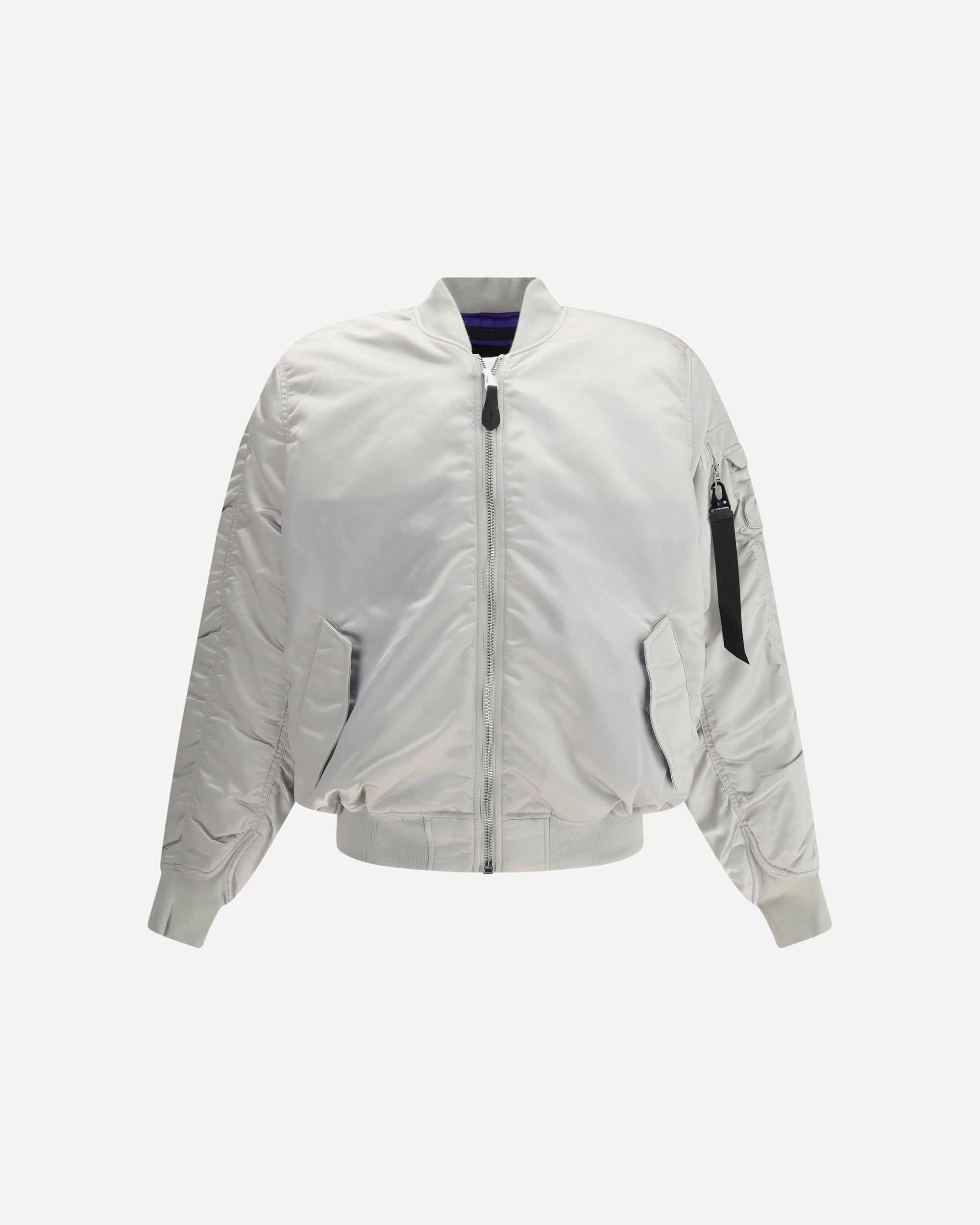 ALPHA INDUSTRIES MA-1 UV Bomber Jacket SILVER | Base Blu