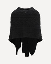 Cashmere Cape - BLACK | Base Blu