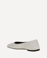 Square Ballerinas - WHITE | Base Blu