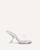 Taylor Glass Sandals - SILVER | Base Blu