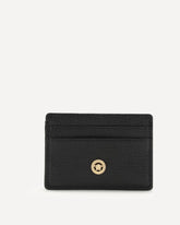 Medusa Biggie leather Card Holder - BLACK | Base Blu