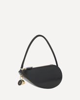 Demi-coeur Shoulder Bag - BLACK | Base Blu