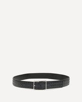 Reverso Intrecciato Belt - BLACK | Base Blu