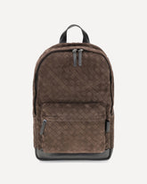 Intrecciato Backpack - BROWN | Base Blu