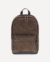 BOTTEGA VENETA Intrecciato Backpack BROWN