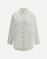 Lotta Shirt in Grade - WHITE | Base Blu