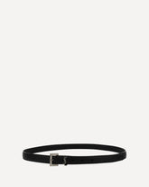 Cassandre leather Belt - BLACK | Base Blu