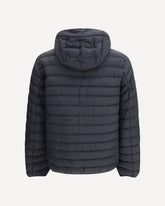 Last Minute hooded Down Jacket - BLUE | Base Blu
