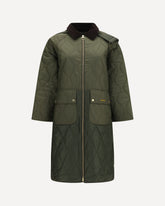 Osbourne Quilted Jacket - GREEN | Base Blu