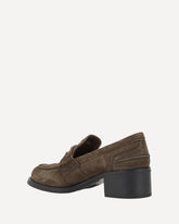 Suede Loafers - BROWN | Base Blu