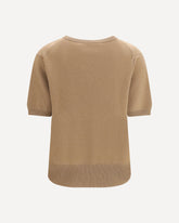 N°490 Martina cashmere blend Sweater - BEIGE | Base Blu