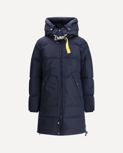 PARAJUMPERS パラジャンパーズ KOBUK Mサイズ ネイビー 美品 PARAJUMPERS Long Bear Down Jacket BLUE | Base Blu