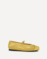 Crochet Ballerinas - YELLOW | Base Blu