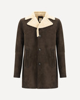 Emilio suede Jacket - BROWN | Base Blu