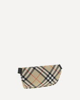 Check Archive Fanny Pack - BEIGE | Base Blu