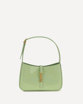 Leather Shoulder Bag - GREEN | Base Blu