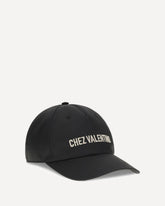Cappello da Baseball Chez Valentino - NERO | Base Blu