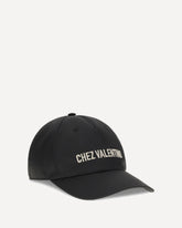 Chez Valentino Baseball Hat - BLACK | Base Blu