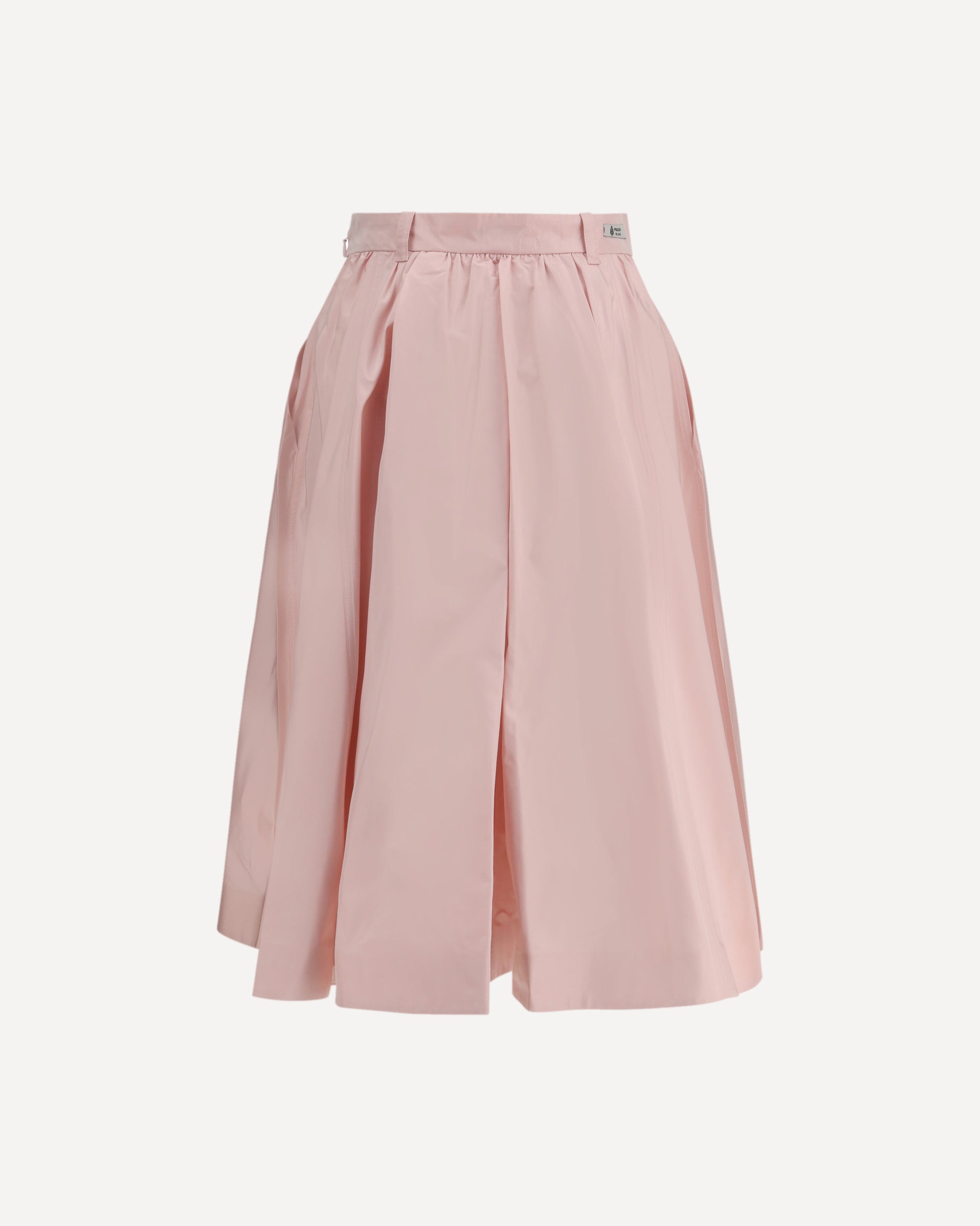 PRADA Long silk Skirt PINK | Base Blu