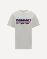 Maxi-print T-shirt - WHITE | Base Blu