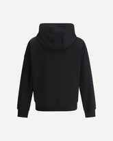 Hooded padded Jacket - BLACK | Base Blu