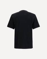 Cotton T-shirt - BLACK | Base Blu