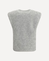 Canotta smanicata  - GRIGIO | Base Blu