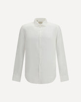 Linen Shirt - WHITE | Base Blu