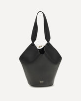 Lotus mini Shoulder Bag - BLACK | Base Blu