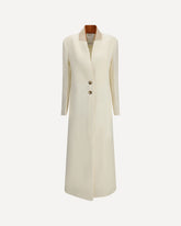 Antwerp Coat - WHITE | Base Blu