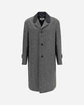 Cappotto monopetto in misto lana vergine - GRIGIO | Base Blu