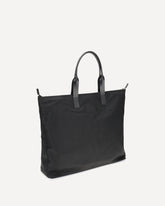 Tote Bag crocodile print - BLACK | Base Blu