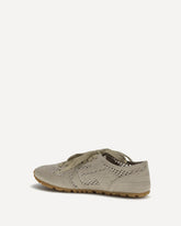 Sneakers Racer 45 in macramé - BEIGE | Base Blu