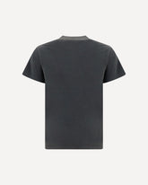 Standard cotton crewneck T-shirt - BLACK | Base Blu