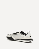 DG Logo leather Sneakers - WHITE | Base Blu