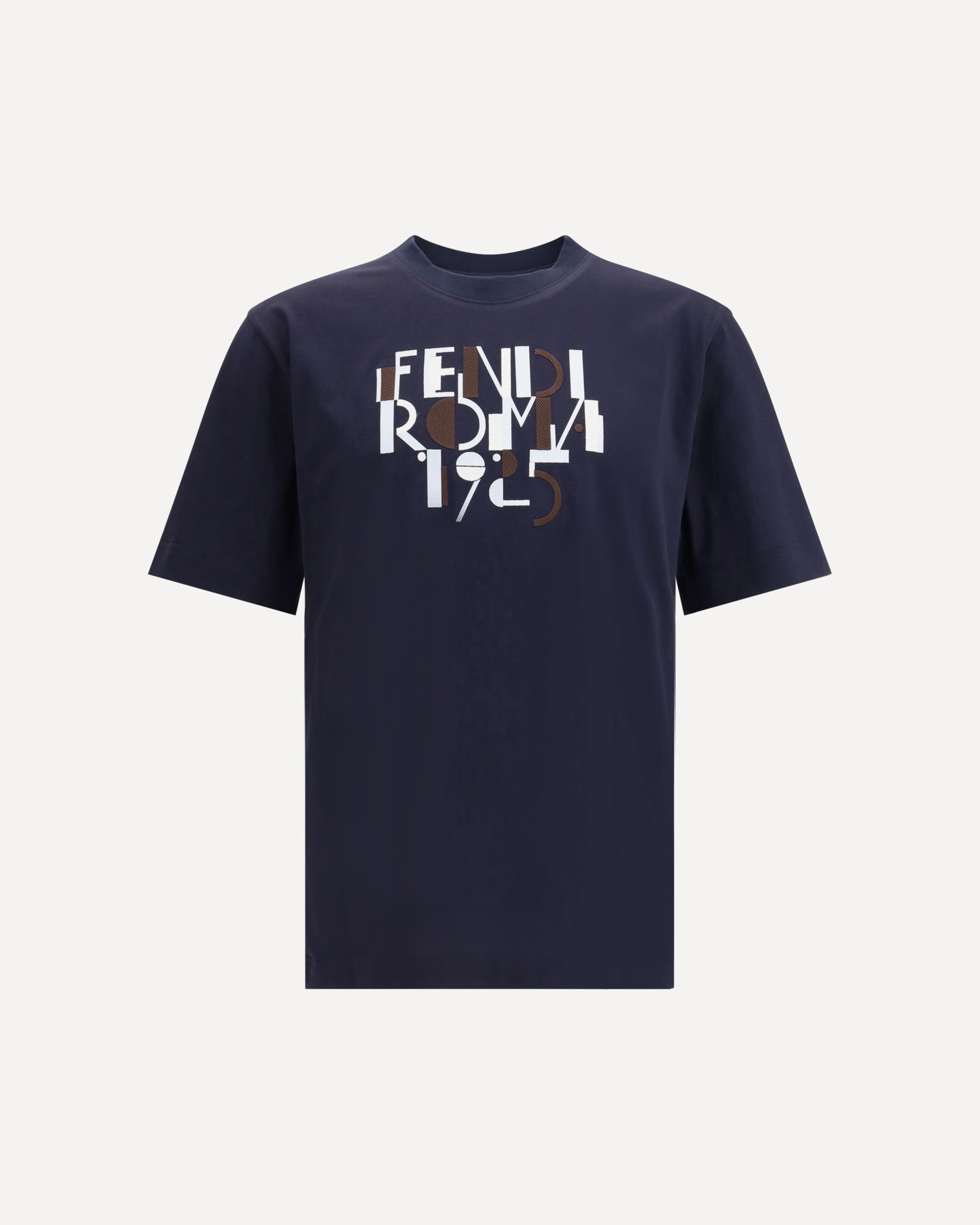 FENDI Logo T-Shirt BLUE | Base Blu