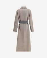 Nile long Coat - BEIGE | Base Blu