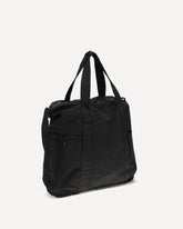 The twill Shoulder Bag - BLACK | Base Blu
