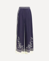 Banderra silk Pants - BLUE | Base Blu