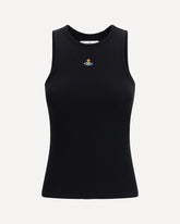 Tank Top with logo - BLACK | Base Blu